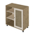 Vajillero Buffet Charlotte De Cocina Con Estantes Moderno Baires4 - comprar online