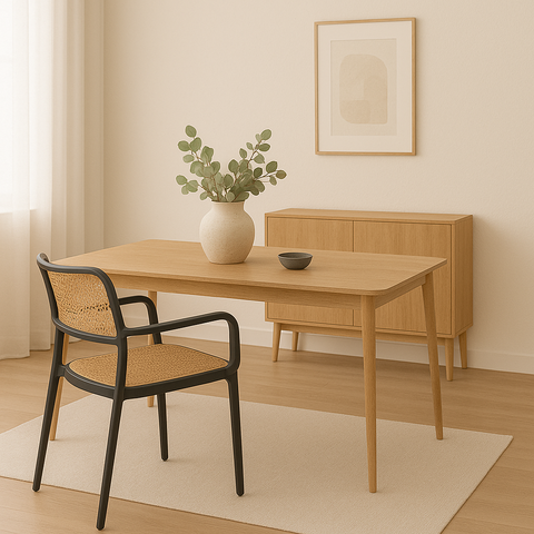 Silla De Comedor Tina Con Apoya Brazos Plástica - comprar online