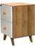 Mesa De Luz Escandinavo 2 Cajones Baires4 - comprar online