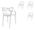 Silla Master X4 Plástico Eames Apilable Comedor Baires4
