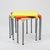 Mesa Lupe De Jardín Exterior Plástica Base Metálica Baires4 - Baires 4