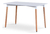 Juego De Comedor Mesa Eames 140x80 + 6 Sillas Milan Baires4 en internet