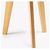 Set 2 Mesas Ratona Oval Living Escandinavo Laqueado Baires4 - Baires 4