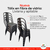 Pack X3 Sillas Tolix Polipropileno Estilo Industrial Baires4 en internet
