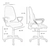 Imagen de Silla Oficina Ergonomica Pc Regulable Rudy