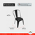 Imagen de Silla Apilable Tolix Polipropileno Estilo Industrial Baires4