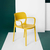 Silla Smile Con Apoyabrazos Comedor/jardin Apilables Baires4 - tienda online