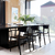 Juego De Comedor Mesa Eames 70x70 + 4 Sillas Rio Baires4 - Baires 4
