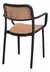 Silla De Comedor Tina Pack X2 Apoya Brazos Plástica Baires4 - tienda online