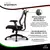 Silla Ejecutiva Director Premium Ergonomica Mesh F1 Plus