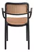Silla De Comedor Tina Con Apoya Brazos Plástica Baires4