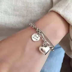 Pulseira Amor Infinito – Corações Entrelaçados em Prata Esterlina na internet