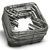 Estribo Hierro Construcción 6 Mm 15x25 Cm Doblez 45° X 100 unidades - comprar online