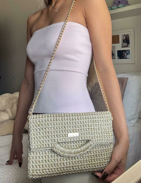 Clutch Star - com alça de corrente