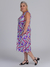 Vestido liganete regata longuete