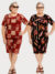 Kit com 2 Conjunto Camiseta com Bermuda Senhora Cristã Feminino Malha Fria Verão Fresco Leve Soltinho
