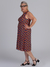 Vestido liganete regata longuete