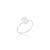 ANEL DE PRATA PEDRA OVAL CRISTAL - comprar online