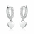 BRINCO DE PRATA ARGOLA CLICK CORAÇÃO - comprar online