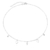 COLAR DE PRATA CHOKER CORAÇÕES - comprar online