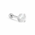 PIERCING DE PRATA PONTO DE LUZ 4MM - comprar online