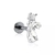 PIERCING DE PRATA ZIRCÔNIAS ORELHA DIREITA - comprar online