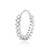 PIERCING DE PRATA CRAVEJADO 9MM - comprar online