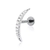 PIERCING DE PRATA CLUSTER CRAVEJADO - comprar online