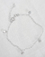 PULSEIRA DE PRATA PONTOS DE LUZ - loja online