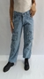 JEAN WIDE LEG CARGO CELESTE - tienda online