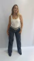JEAN WIDE LEG GRIS NEVADO - ISIS DENIM Ropa de mujer Villa Allende