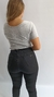 JEAN SKINYY NEGRO TIRO ALTO - comprar online