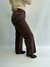 WIDE LEG CHOCOLATE RIGIDO TIRO MEDIO en internet