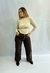 Imagen de WIDE LEG CHOCOLATE RIGIDO TIRO MEDIO