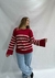 SWEATER RAYADO MANGA OXFORD BZ135 en internet