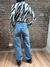 WIDE LEG CELESTE INDIANS DN351 en internet