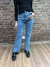 WIDE LEG CELESTE CON TAJO ELASTIZADO DN346