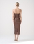 VESTIDO TOMARA QUE CAIA MARROM - CorPer Concept