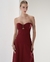VESTIDO MIDI VINHO - comprar online