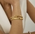 BRACELETE PONTA LONE BANHADO EM OURO 18K na internet