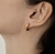BRINCOS DE ARGOLA PEDRAS DE GLAMOUR BANHADO OURO 18K na internet