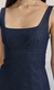 VESTIDO CURTO PESPONTOS DENIM MARINHO - comprar online