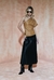 VESTIDO DUO COLOR COURO ECO - comprar online