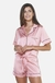 PIJAMA ROSA BALLET SHORT E CAMISA CURTO