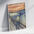 Quadro decorativo The Scream by Edvard Munch na internet