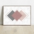 Quadro decorativo Formas Abstratas - MOLDECOR