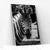 Placa decorativa Zebra P&B na internet