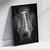 Quadro decorativo Rinoceronte P&B - MOLDECOR