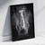 Quadro decorativo Rinoceronte P&B - comprar online