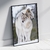 Quadro decorativo Lobos Brancos - comprar online